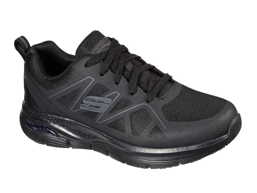 108019 BLK CHAUSSURES ARCH FIT SR NOIR ANTID RAPANTES SKECHERS